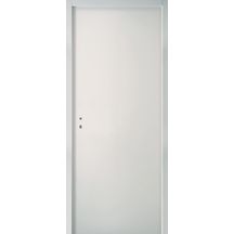 Bloc-porte isotherme - 204x83 cm - PD - H72 mm avec joint balai - chant à recouvrement à 3 fiches - serrure automatique 3 pts 1 coffre