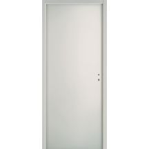 Bloc-porte isotherme - 204x83 cm - PG - H72 mm avec joint balai - chant à recouvrement à 3 fiches - serrure automatique 3 pts 1 coffre