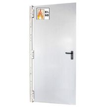 Bloc-porte métallique Split EI60 réversible - 205x90 cm - serrure 1 pt sans cylindre - joint étanchéité